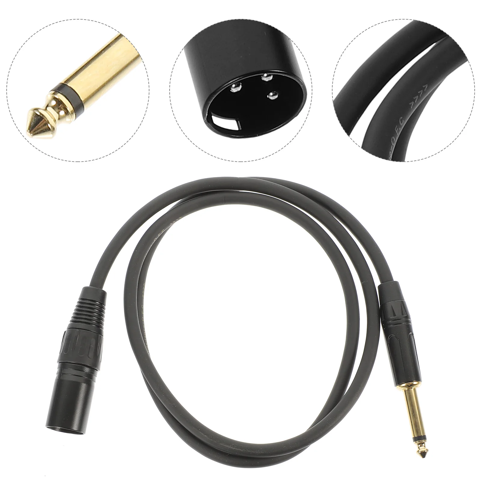 2Pcs Xlr To 1/4 Inc… - image