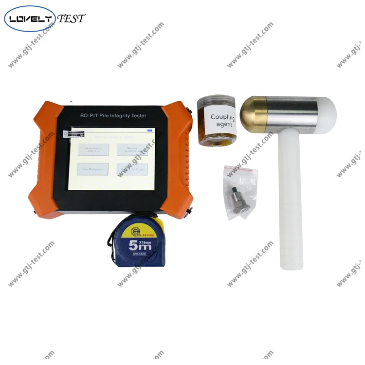 Low Strain pile integrity tester for concrete