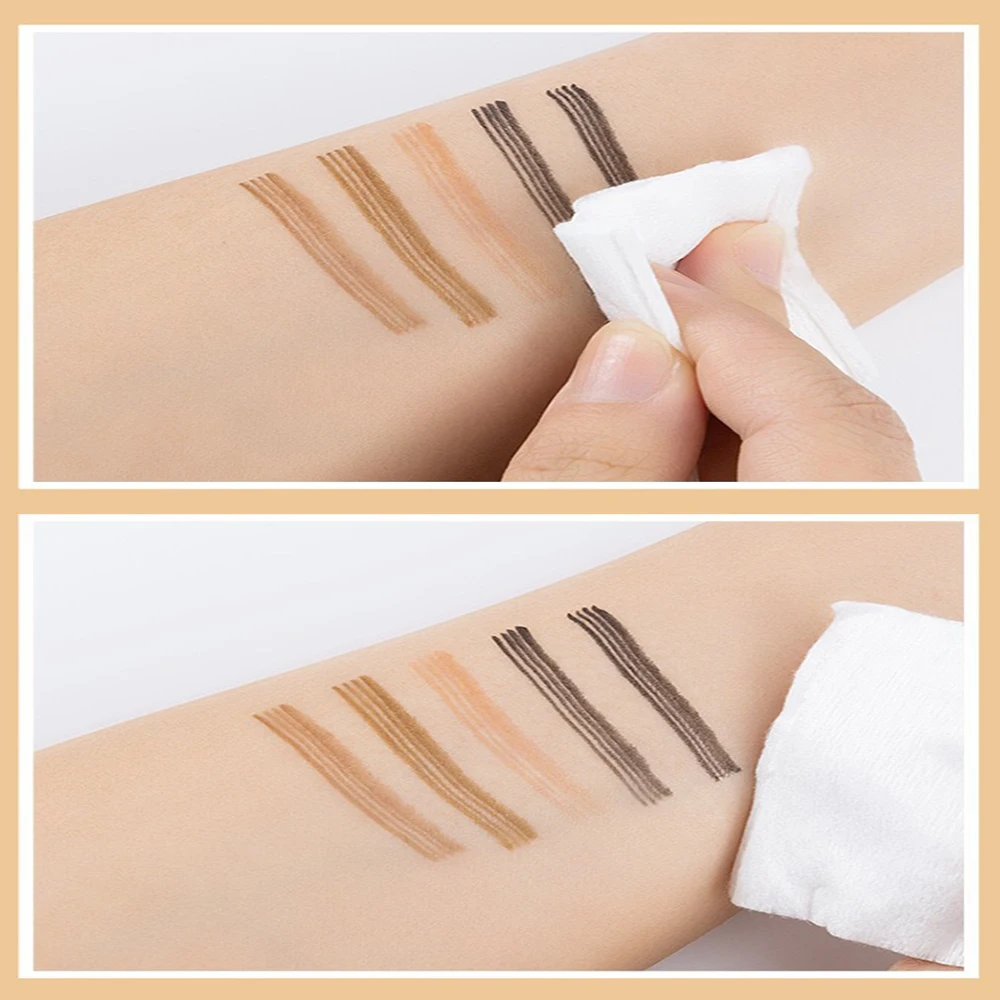 5 Color 4 Forks Eyebrow Pencil Natural Black Liquid Tint Makeup Lasting Waterproof Eyebrow Pen Tattoo Smudge-proof Cosmetic