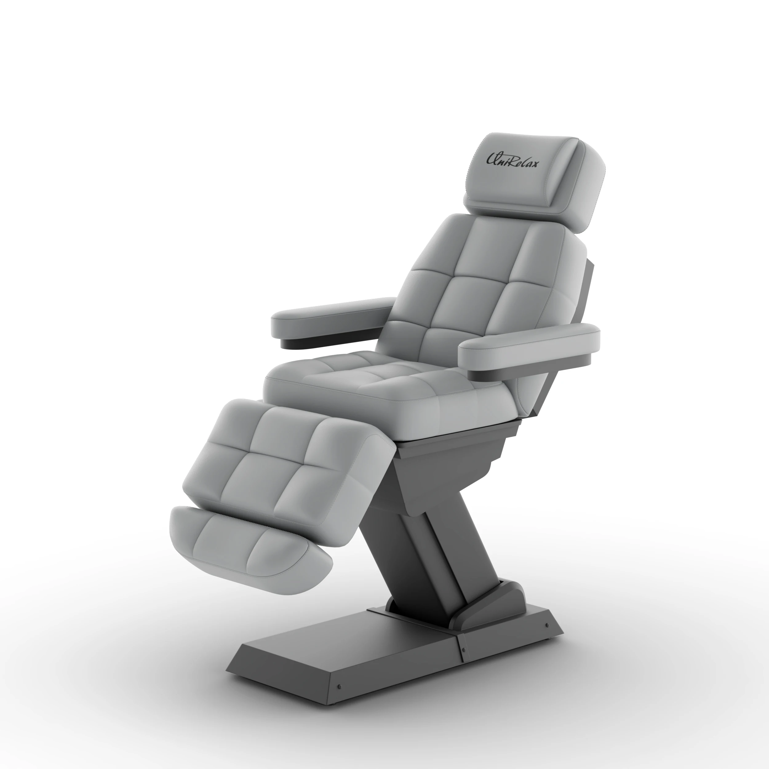 

New Arrival Beauty Salon Tufted Synthetic Leather Heating Massage Table Bed 3 4 Motors Electric Foot Control Cosmetic Facial Bed