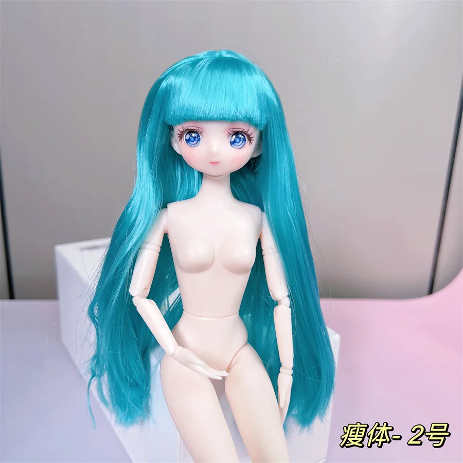 30 Cm Anime Stijl Pop Speelgoed 1/6 Bjd 26 Gewrichten Beweegbare Verdorren Huid Pop Meisjes Diy Dress Up Speelgoed geschenken