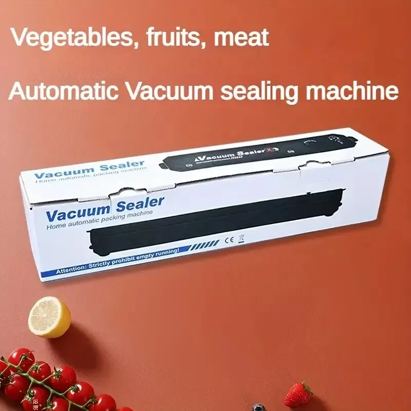 Powerful Household Vacuum Sealing Machine Fully Automatic Dry and Wet Dual -Use Food Preservation Sealing Machine