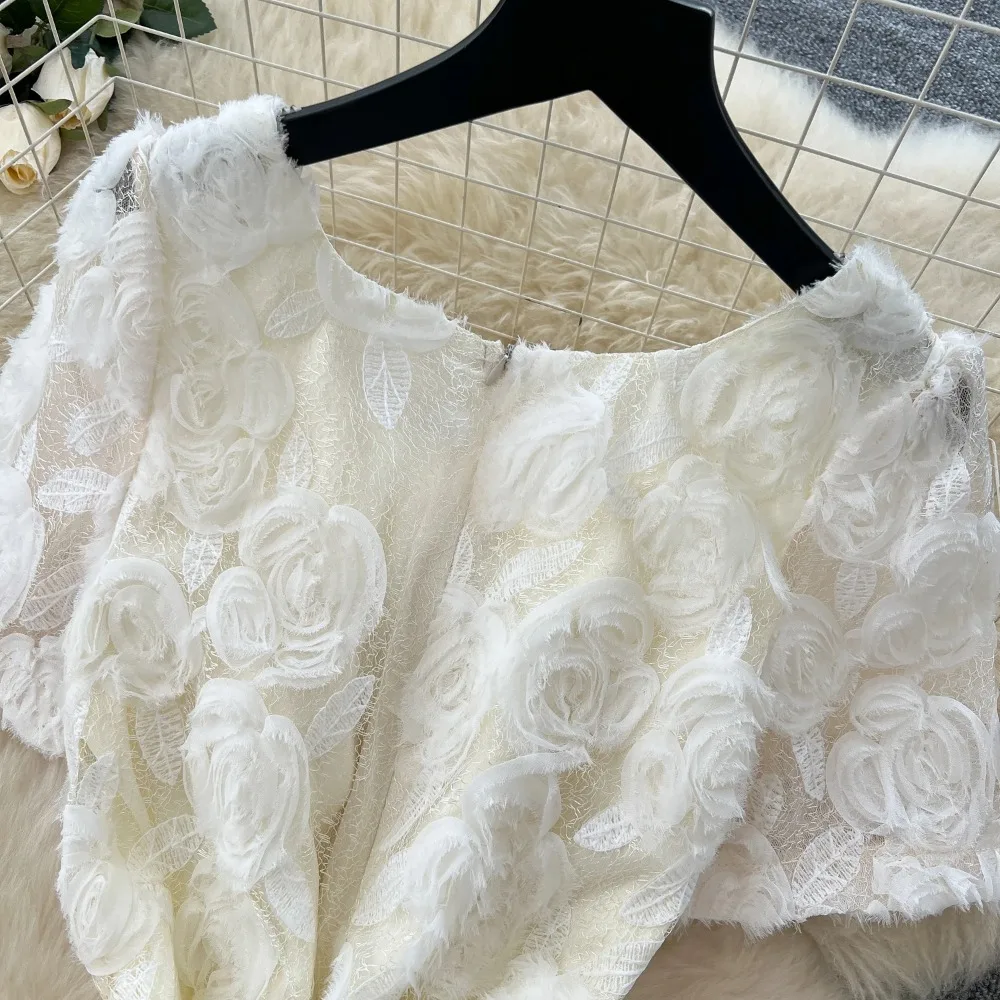 Chic Sexy puff sleeve floral Fairy Casual A-line dress Vestido Summer Beach Vacation Women Boho Sundress