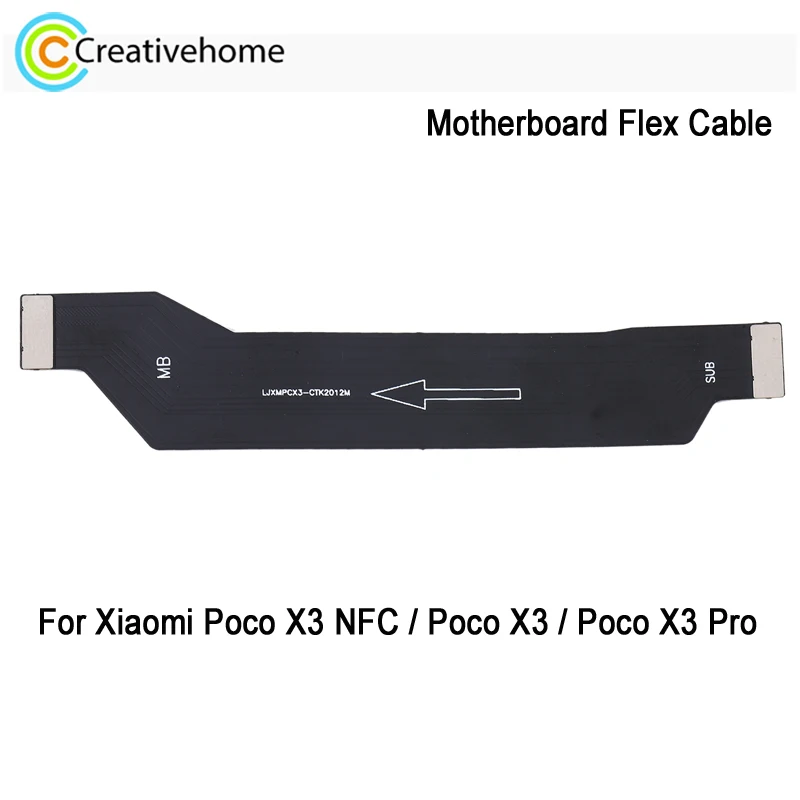 Cable flexible de placa base para Xiaomi Poco X3 NFC, Poco X3, Poco X3 Pro