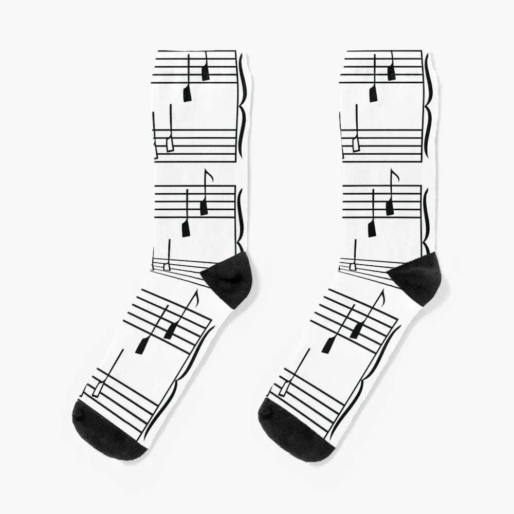 

Rowing and Music1 Socks gift designer brand Men's Socks Luxury Women's