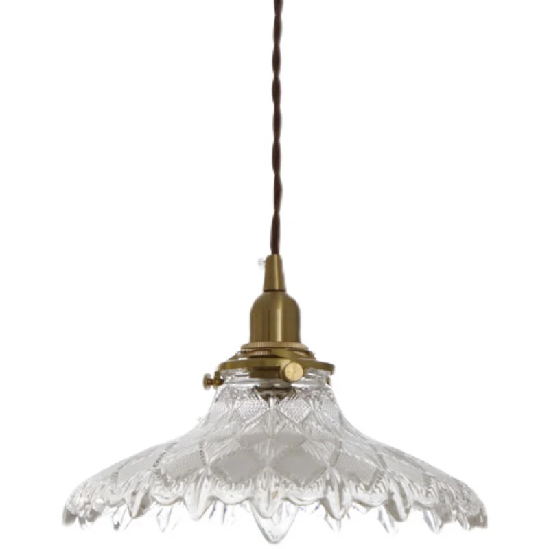 

Duplex retro Lingge bedside personalized small chandelier medieval restaurant light aisle lighting