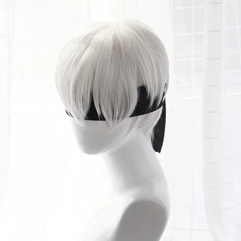 Anime YoRHa No.2 Type B 2BYoRH 2A 9S 2B wig Cosplay Wig NieR:Automata Costume Play Wigs Costumes Hair