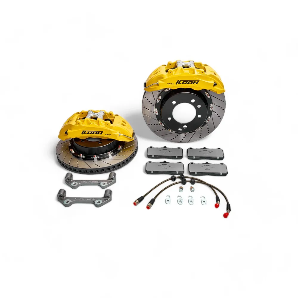 For Customized Wholesale ICOOH IC6 Extravagant 6 Pistons Modified Racing BigBrake Kits 380/390/410mm Brake Sets for BMW Mercedes