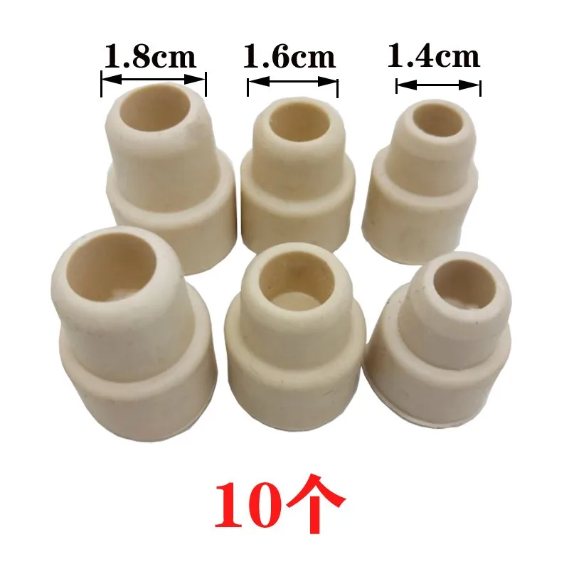 10PCS/Lot  14# 16# 18# Laboratory Rubber Septa Lab Rubber Stoppers