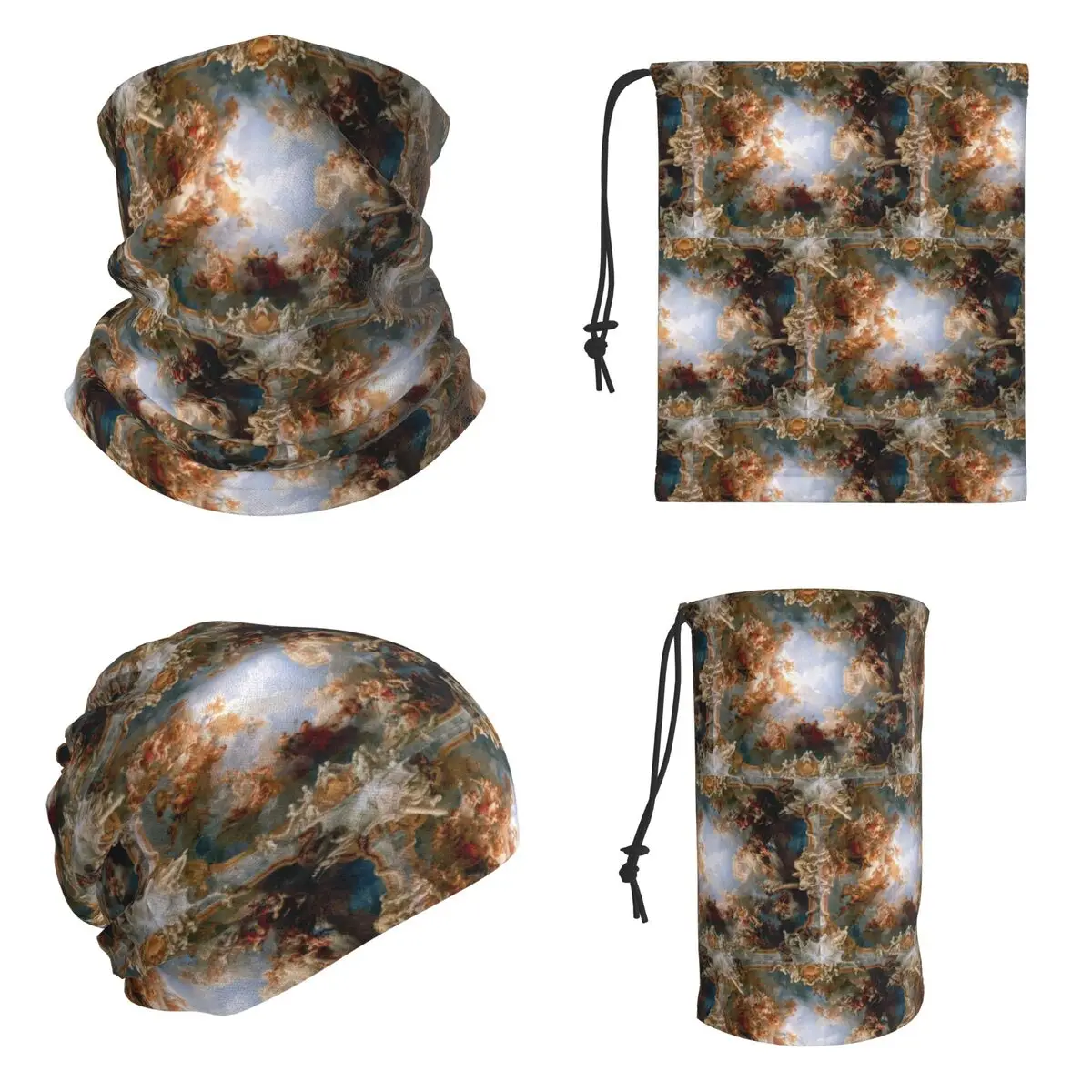 Early Renaissance A Bandana Neck Gaiter Printed Wrap Scarf Riding Balaclava Unisex Adult Breathable