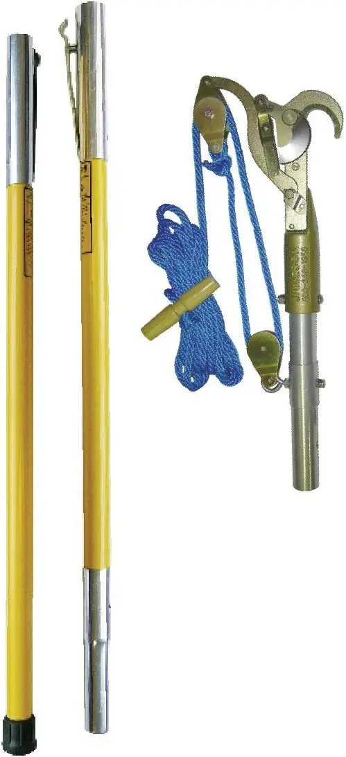 Series Tree Pruner with Two 6-Foot Fiberglass Poles