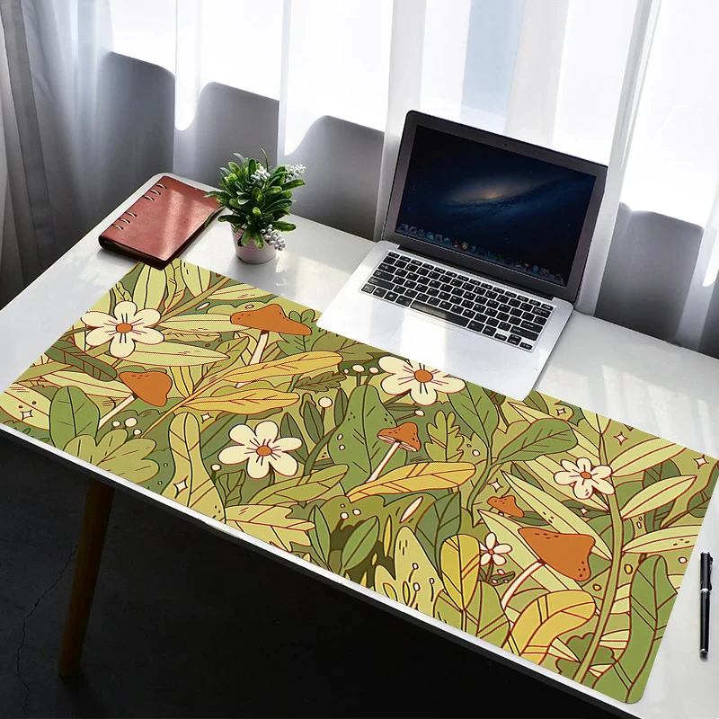 

Mouse Pad PC Accessories Mousepad Laptop Non Slip Extended Pad Rubber Psychedelic Mushrooms Keyboard Pad Desk Gaming Mouse Mat