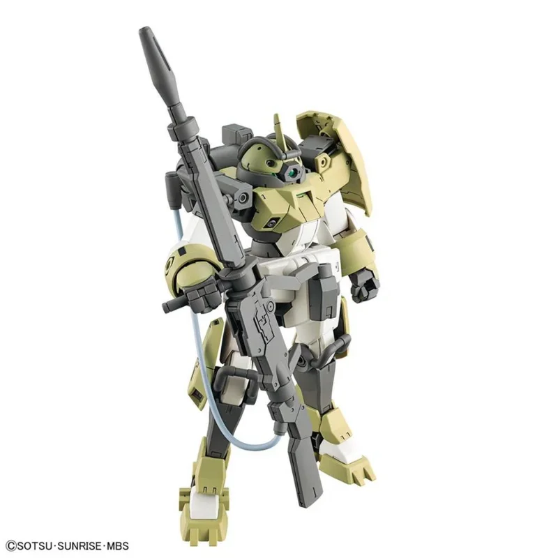 Bandai asli Gundam Model Kit Anime Figure HG The penyihir dari merkuri CHUCHUS DEMI pelatih figur aksi hadiah mainan untuk anak-anak