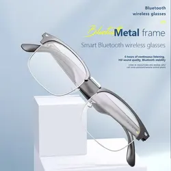 Smart Bluetooth Translator Glasses 144 Languages Real-time Translation Anti Blue-ray With Battery Life 6h Translation Device