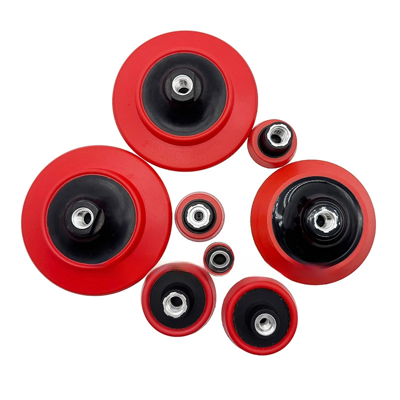 1.2/2/3/5/6inch Backing Plate Drill Buffing Pad For Car Polisher Sander Detailing Sanding Polishing Backing Pad