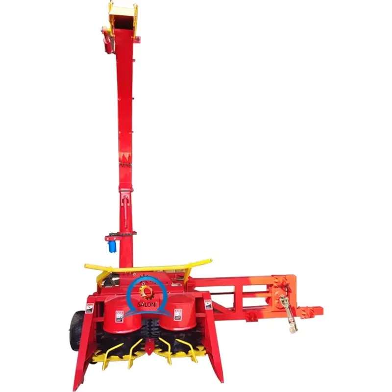 2026 CE Hot Sale Tractor Side Mounted Silage Harvester Forage Harvester Double Sequential Silage Cutting Machine