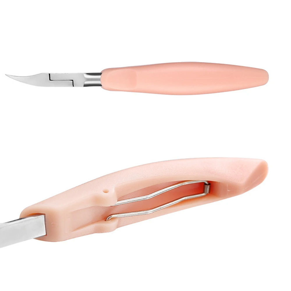 Ingrown Toenail Tool Dead Skin Remover Thick Toe Nail Clippers Cutter Nail Cuticle Scissors Pedicure Curved Manicure Tool