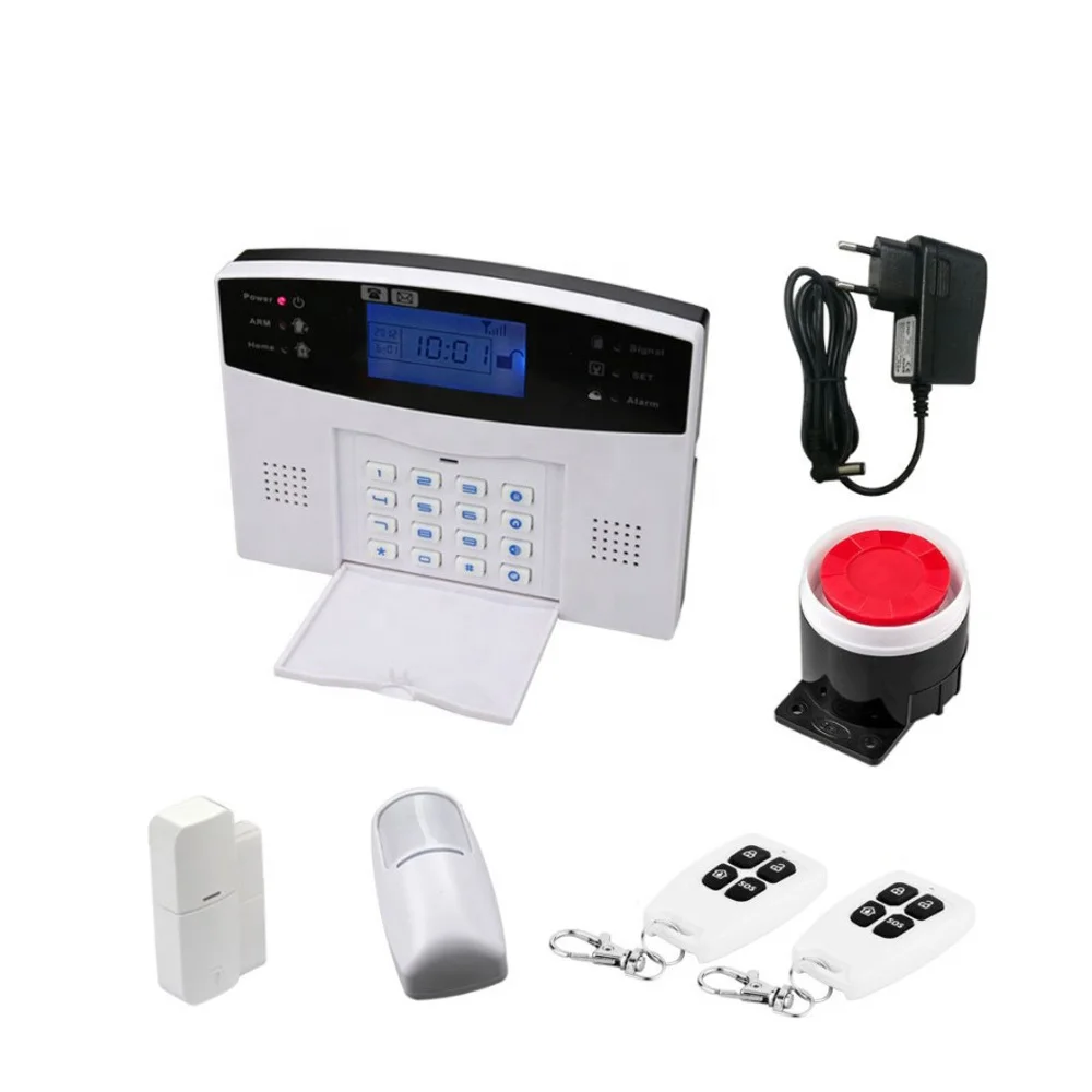 Wireless GSM Security System Home Burglar Security System with App