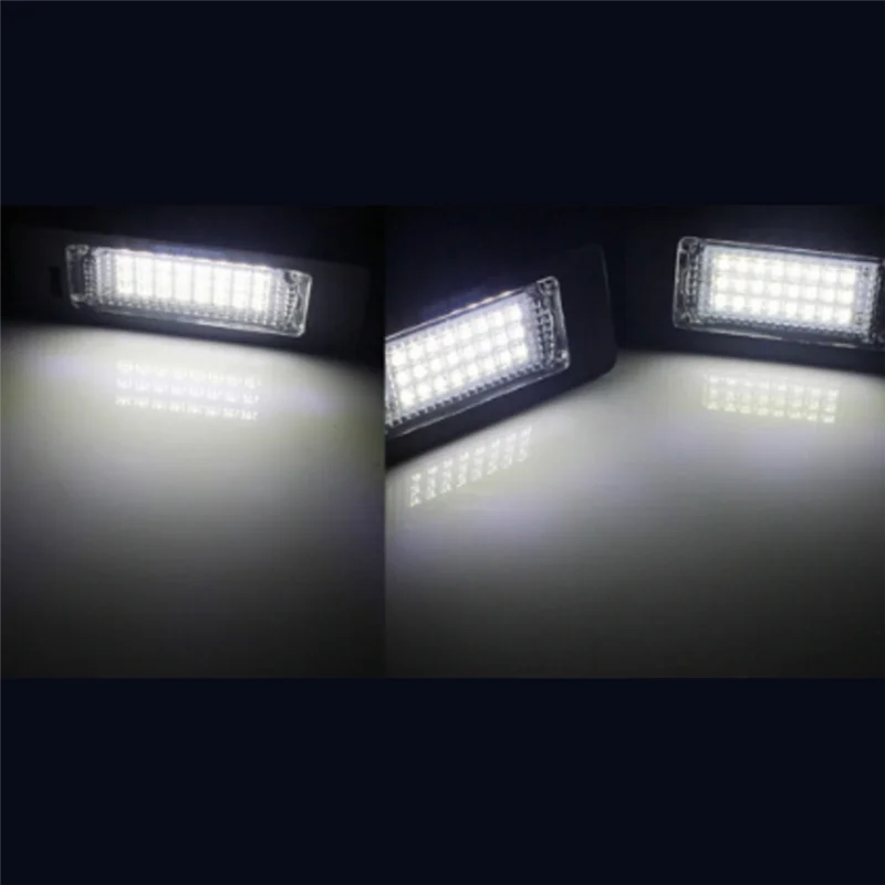 A11M-Car LED أضواء لوحة الترخيص الخلفية 63267165646 63267193293 لسيارات BMW 1 3 5 Series E82 E90 E91 E60 X5 E70 X6 E71 #6