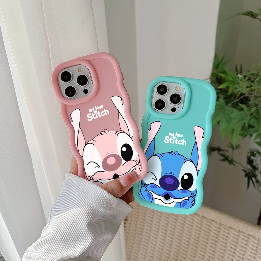 Etui na telefon Disneys Stitches and Angels do Xiaomi Redmi A1 A2 8 8A 9C 9T 10C 12C 13C Poco X3 X5 Pro Plus 4G 5G Soft TPU Cover