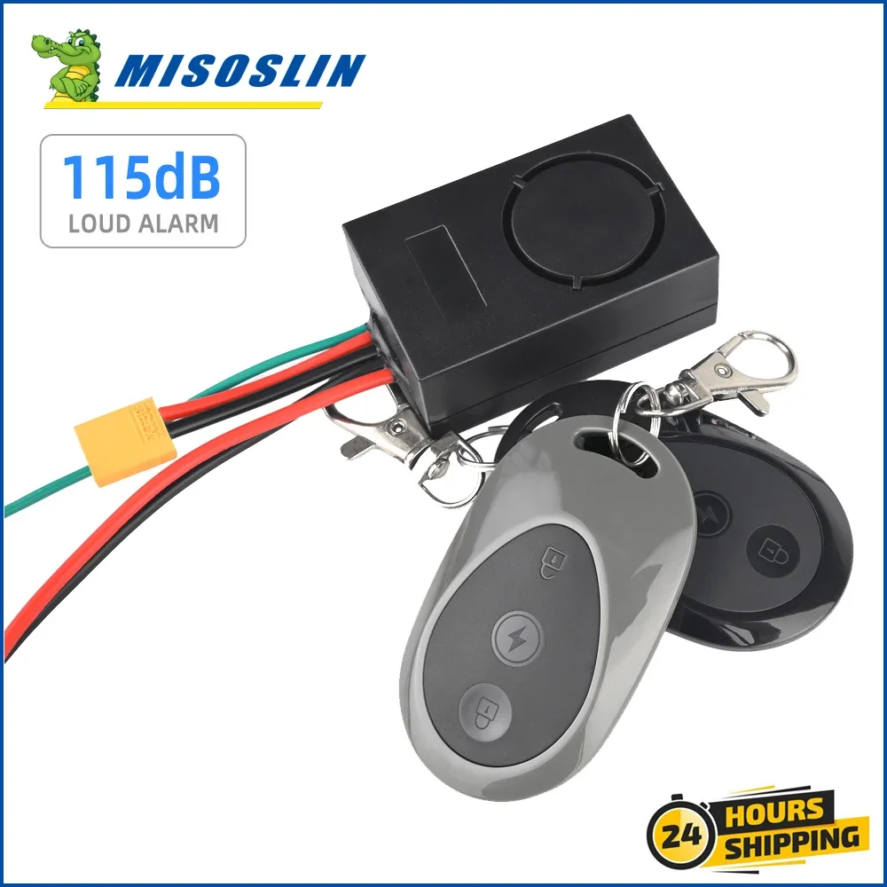 Electric Scooter Anti-Theft Alarm Device Security Remote Control Speaker Alarm for Xiaomi M365 Pro 2 1s for Ninebot Max G30 G30D