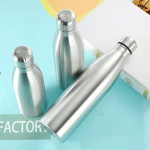 Satu Lapisan Stainless Steel Kantin Ketel Berkemah Di Luar Ruangan Hiking Botol Air Portabel Kapasitas Besar Anti Bocor Botol Minum 10 botol air anak stainless steel penjualan terbaik - №