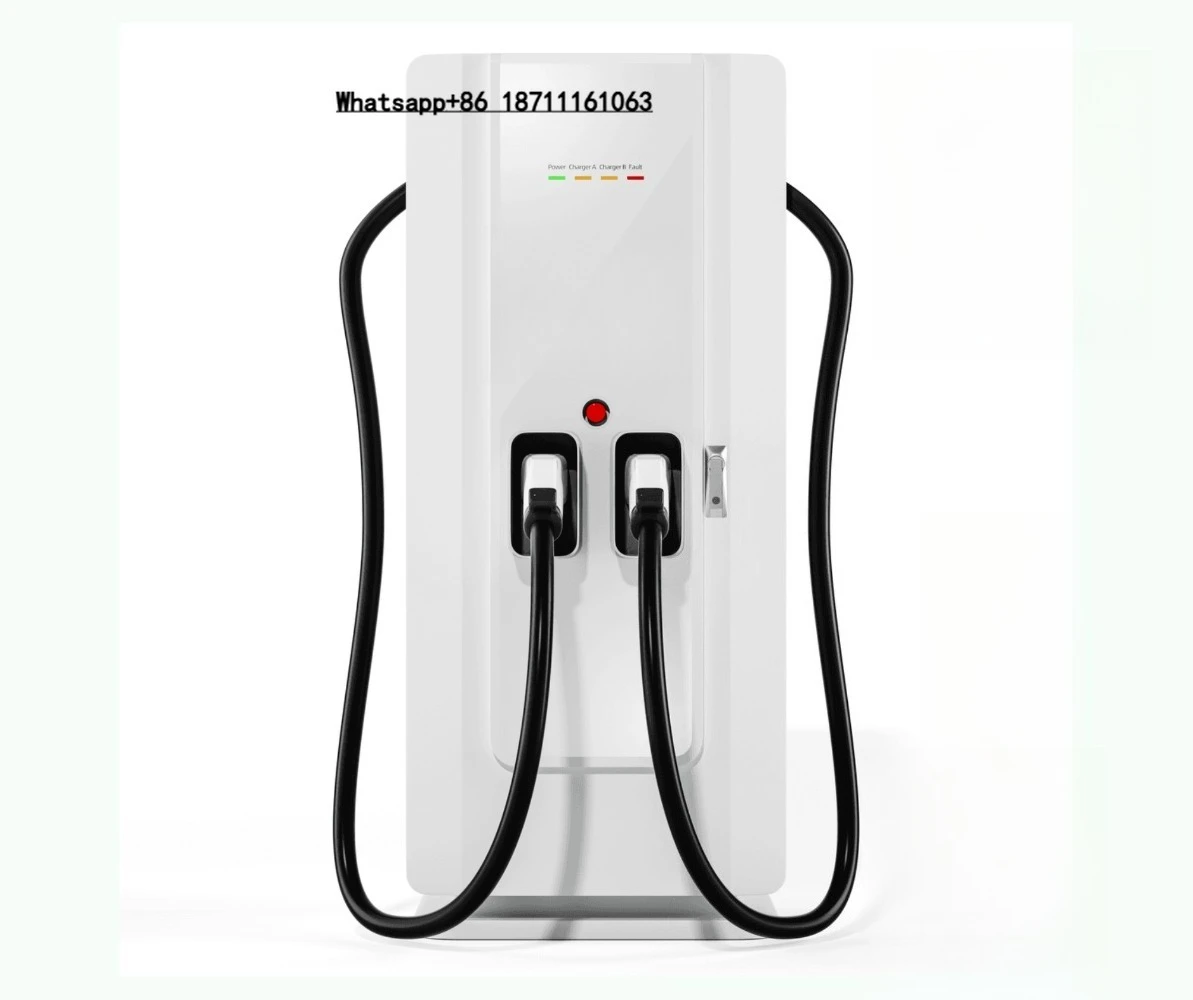 GCG 60kW GB/T+CCS2 DC EV Charger Dual Connectors Ground-Mounted with OCPP CE Certified for Electric Vehicle Charging Stations