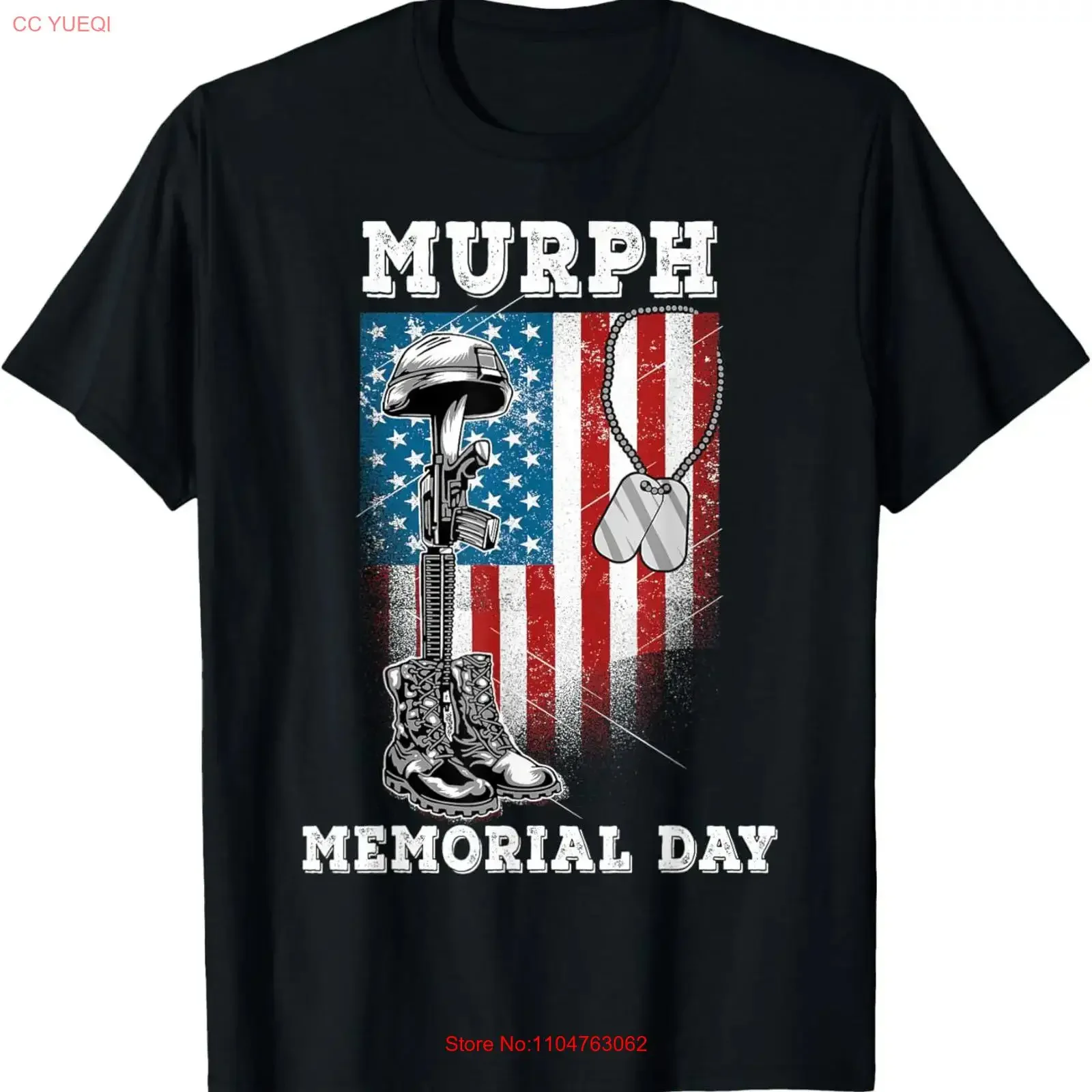 Murph 2021 Workout Challenge American Memorial Day T Shirt  vintage Washed Unisex streetwear Top For Everyday Wear homme