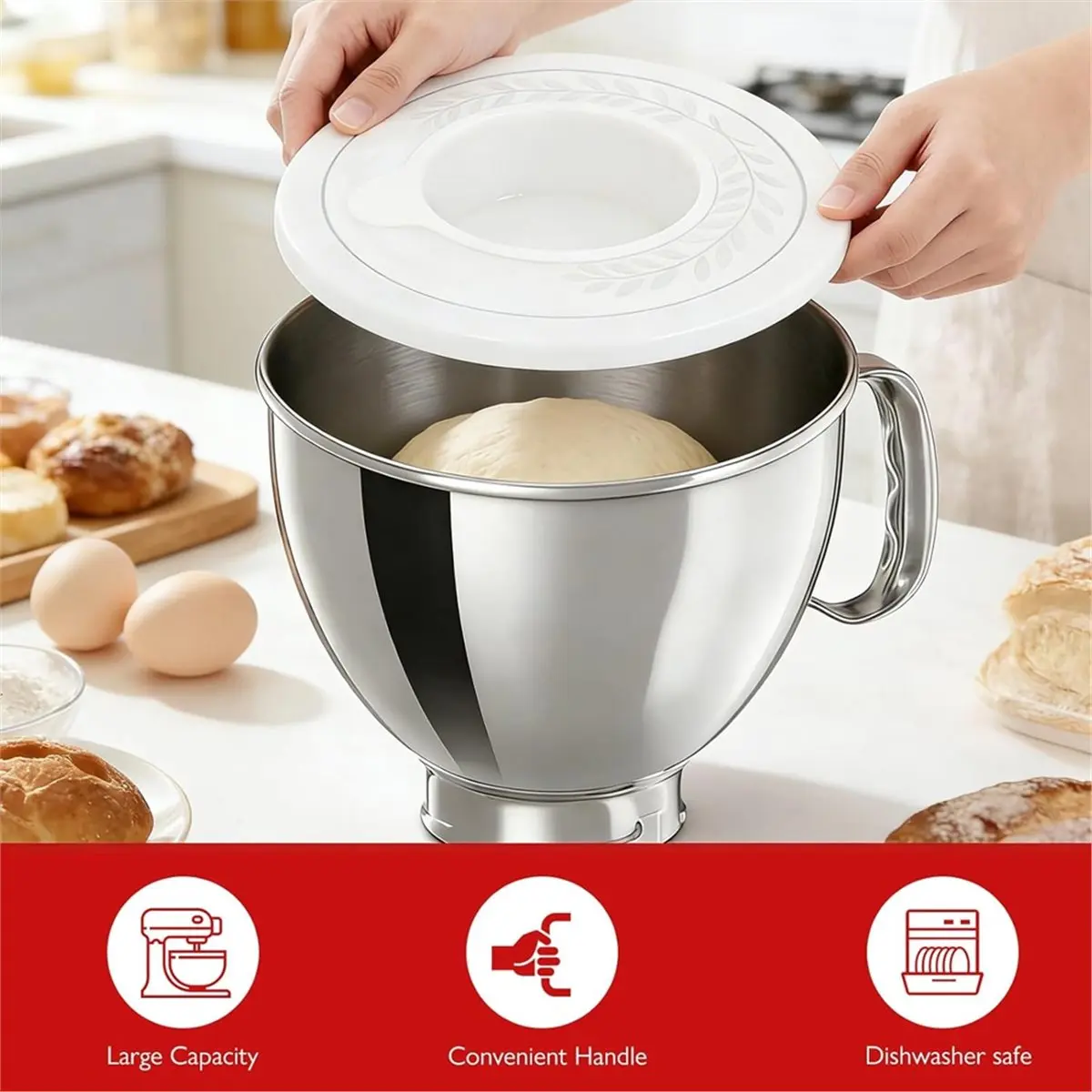 a25m-5-quart-stainless-steel-mixing-bowl-with-handle-and-lid-for-kitchenaid-45-5-qt-tilt-head-stand-mixersk45k45ssksm150