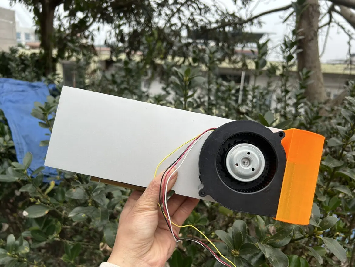 Suitable for NVIDIA A100, H100A40A30A16A800L40, and 170HX series cooling fans