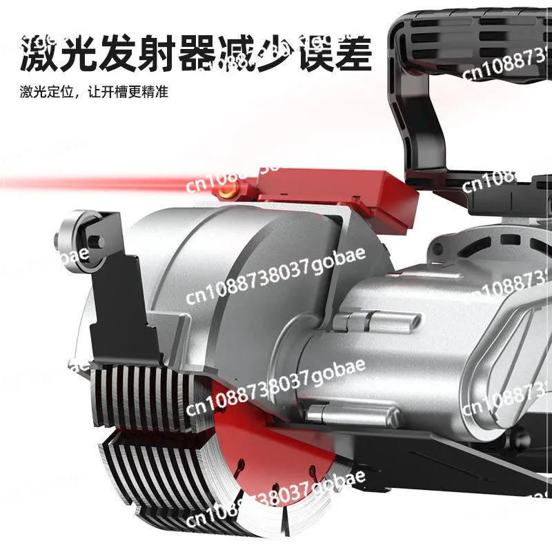 Forming Household Wire Opening Machine High Power Wire Slot Portable Cutting Machine