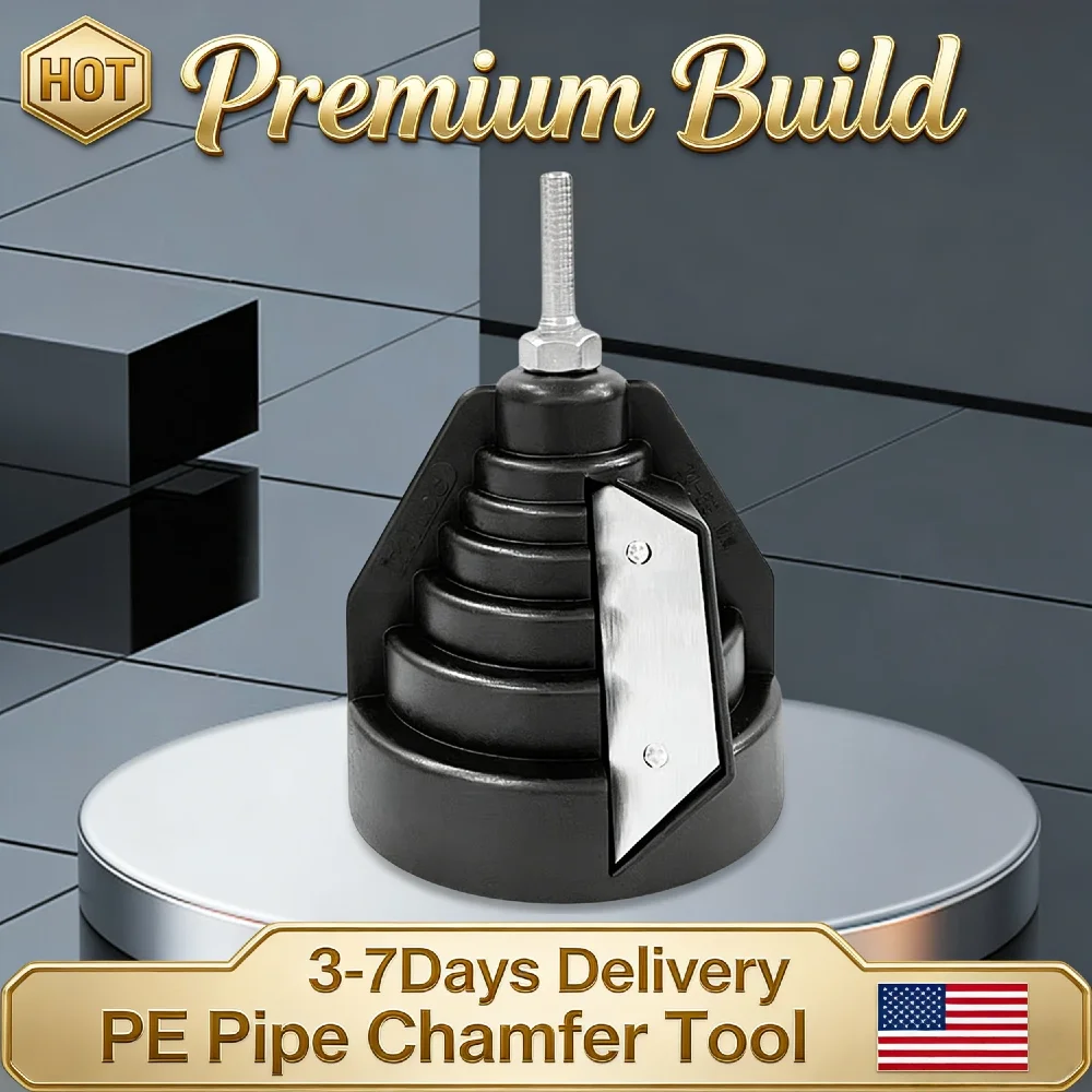 

Инструмент для снятия заусенцев с конусными кромками труб 20-63 мм, износостойкий, для труб из ПЭ, ПВХ, ПП, ПВДФ, легкий профессиональный инструмент для снятия фаски с пластиковых труб