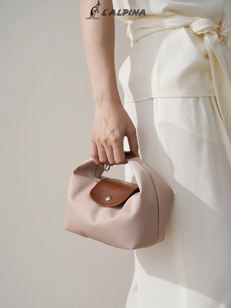 

LALPINA2025 Nylon Bento Bag Women's Casual Crossbody Underarm Bag Versatile Handbag Soft Handle Korean Sle Summer Bag