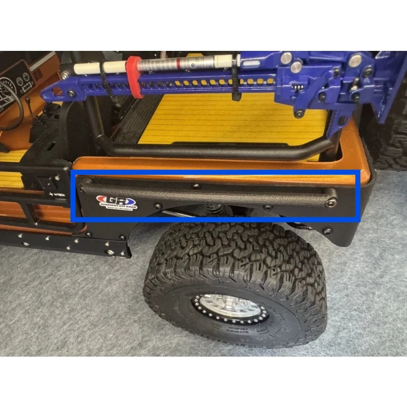

Pair of Side Rock Rails for AXIAL SCX10 III Jeep CJ-7 1/10 RC Crawler PA12 Nylon Material, RC Crawler Body Guards Upgrade Parts