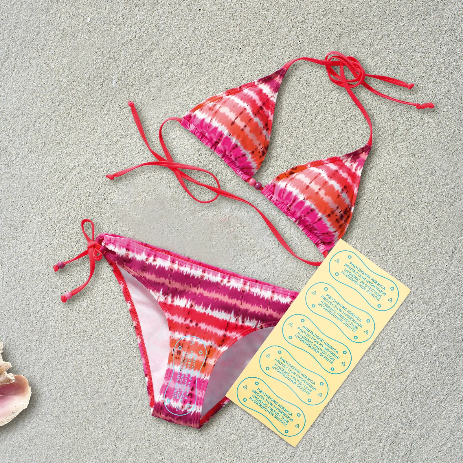 

100Pcs Women Underwear Adhesive Panty Liners Soft Breathable Leakproof Protective Stickers for Swimsuits Lingerie