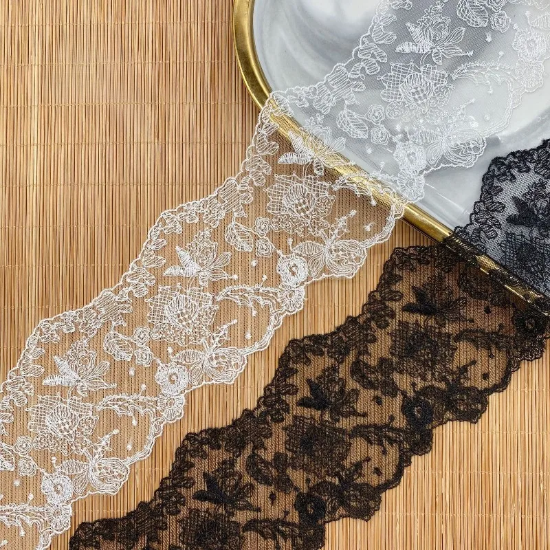 

Mesh Lace Computer Polyester Silk Skirt Cuff Oral Clothing Women's Accessories Wholesale Lace