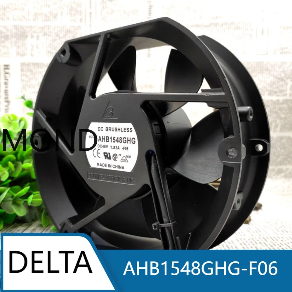 

AHB1548GHG-F06 New Delta 48V 1.82A 3-wire 17cm 17251 Cooling Fan Inverter Fan