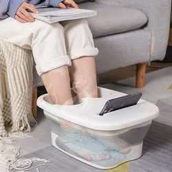 Lightweight Foldable Foot Bath Tub with Simple Design Ideal for Home Relaxation Portable and Easy-to-Store Foot Soaking Tub