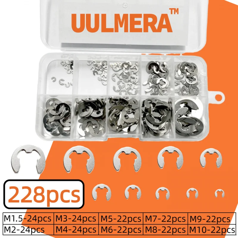 Uulmera 228PCS 304 …