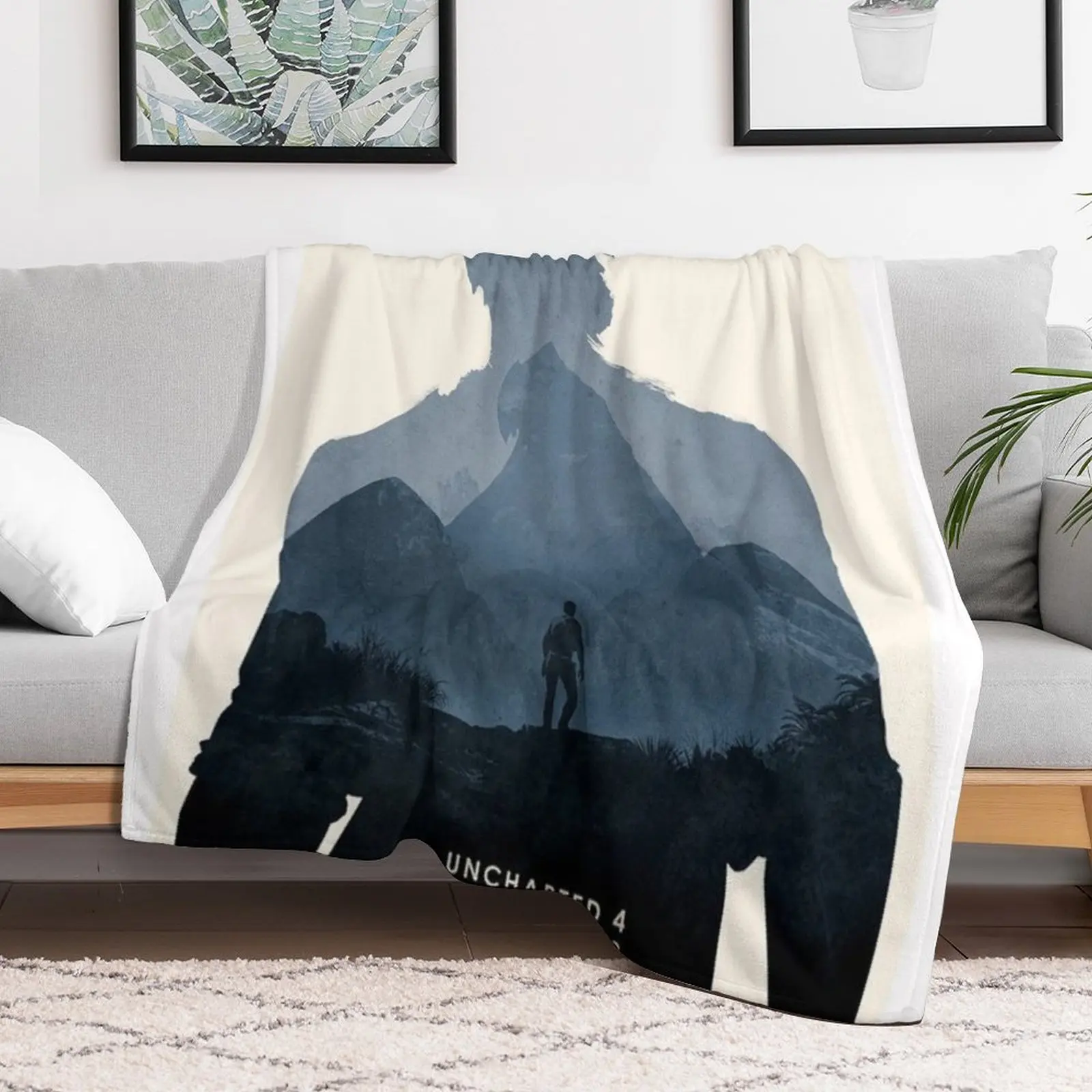 Uncharted 4 Throw Blanket Hairys Picnic Summer Beddings Blankets