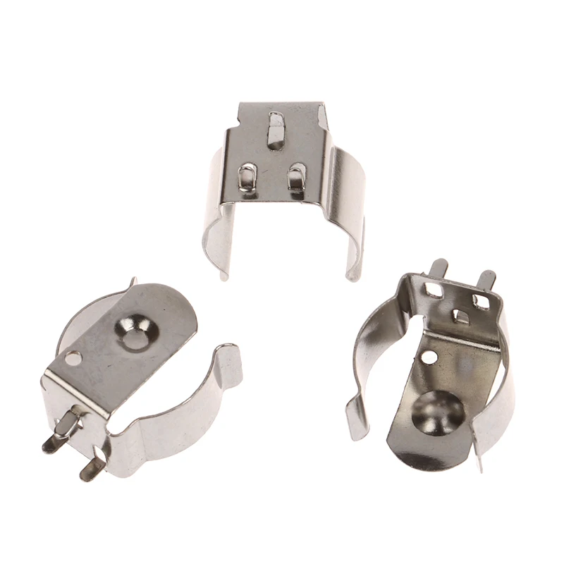10Pcs/set Battery Contact Clips Nickel Plated Spring Steel Metal Stamping Battery Holder Accessories 18650 BC-1719