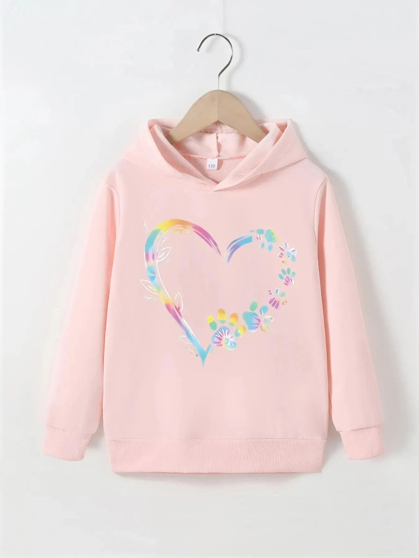 Sweatshirt For Girls Aged 7-15 Soft And Comfortable Tabric Stylish Hooded Sweatshirt Internet Celebrity Popular Cute Clothes