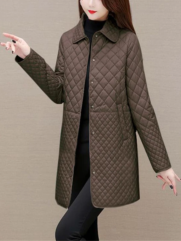 

Slim Fit Cotton Jaet for Women Autumn Winter New Sle Casual Loose Sle Lightweight Faionable Coat for ly Ladies