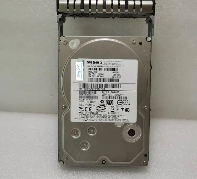 

For server 500G SATA 7.2K 3.5 inch 39M4533 39M4530 42C0469