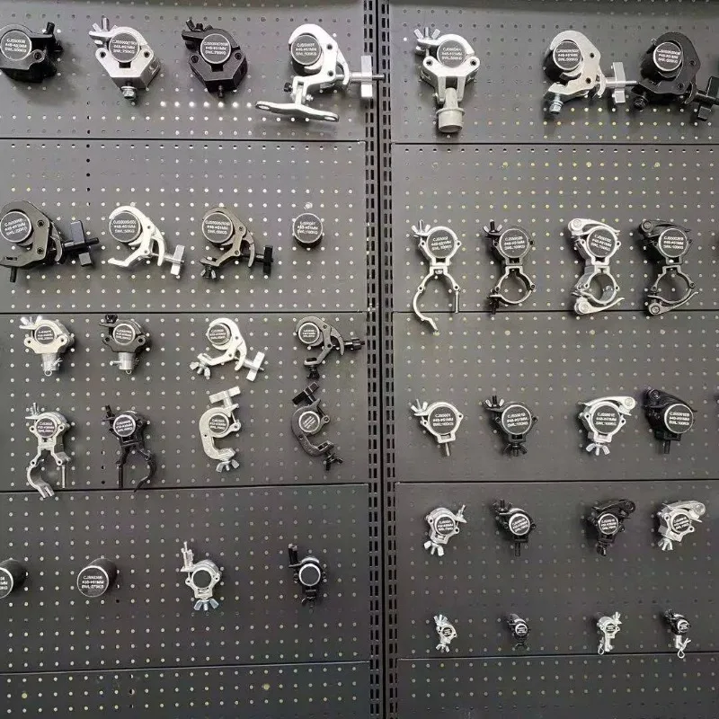 

6tyCJS5001E Tube48-51mm Load 100kg Aluminum Stage Lighting Truss Display System Accessories Coupler Pipe Truss Clamp Hook