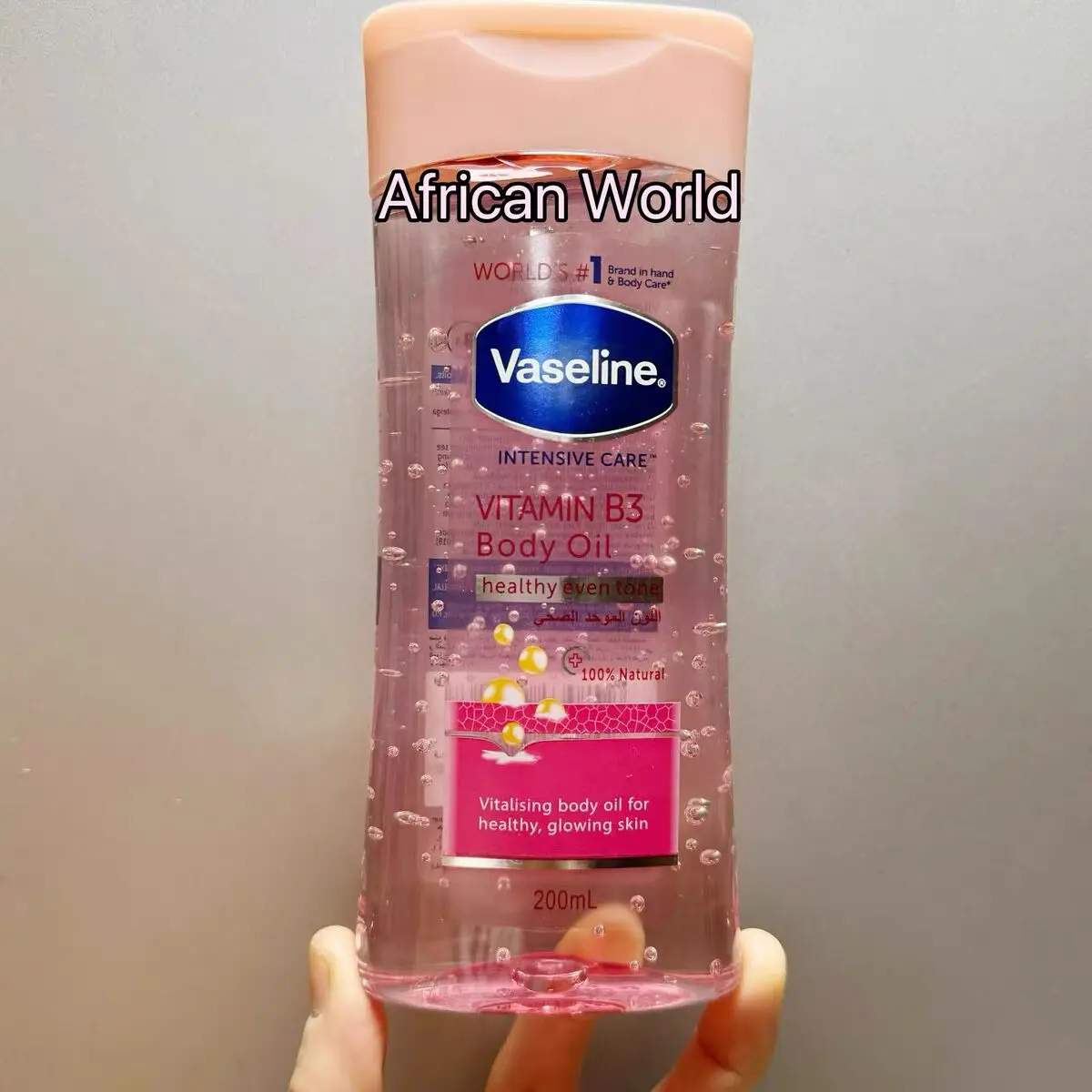 Vaseline Intensive Care Body Lotion 24H Deep Moisturizing Non-Greasy Fast Absorbing Post-Shower Nourishment for Soft Smooth Skin