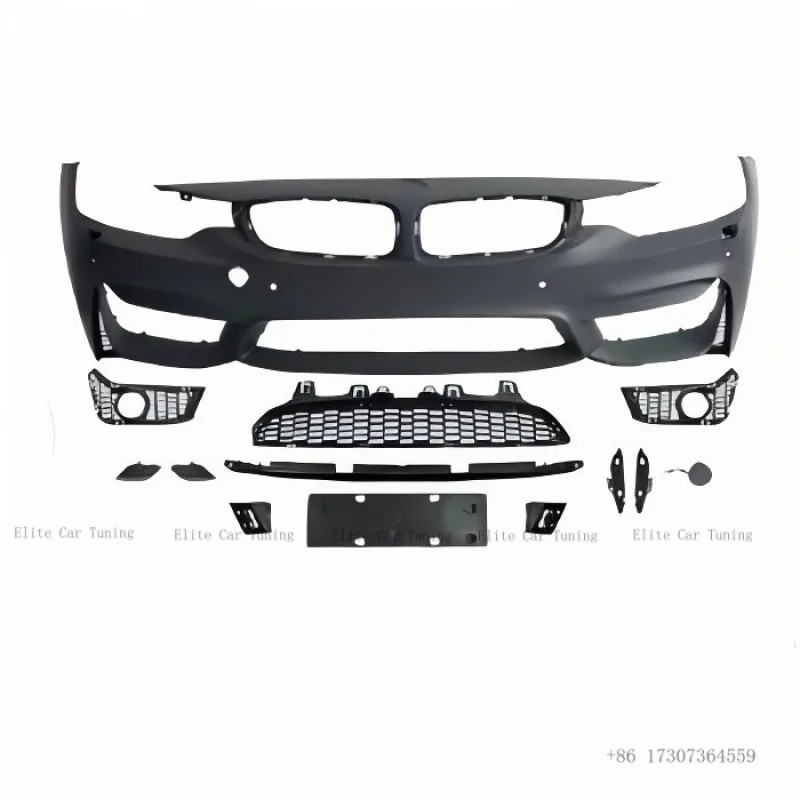 

F32 Body Kit for BMW F32 F33 F36 Upgrade M4 m Sport Front Rear Car Bumpers Side Skirts Grille Front Lip Hood Spoiler Fenders