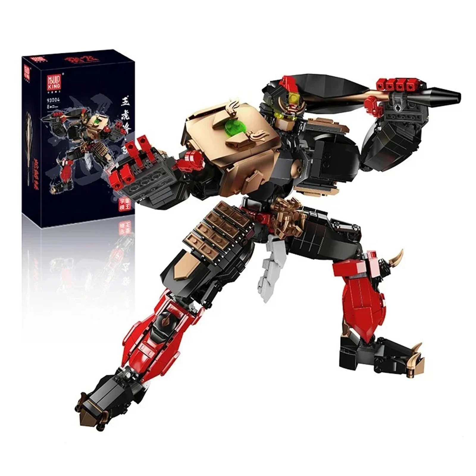 

93004 Zhang Fei Mecha Модель 920 шт. Набор строительных блоков Five Tiger Generals Series DIY Игрушки для рождественских подарков