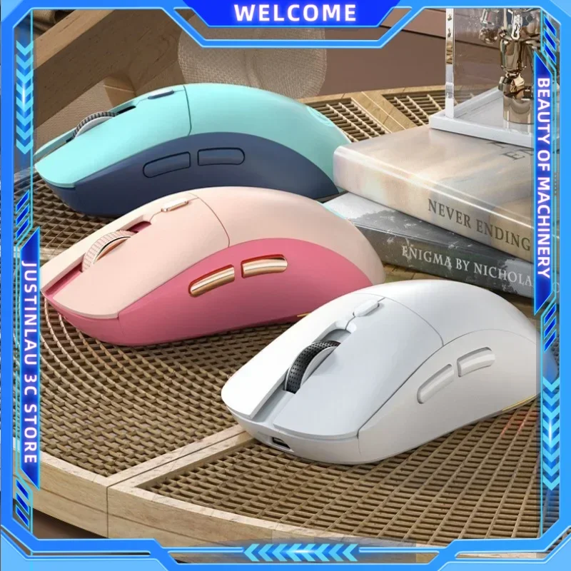 Rechargeable USB 2.4G Wireless Bluetooth RGB Light Gaming Mouse Desktop PC Computers Notebook Laptop Mice Mause Gamer Cute