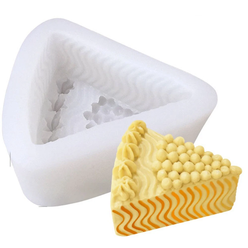 

8-piece cheese mousse cake silicone mold DIY baking cake Candle Silicone Mold Scented Making Tools 3D DIY Handmade Fragrance